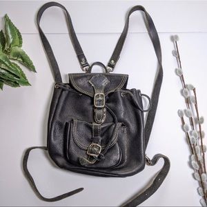Roots Mini Leather Backpack